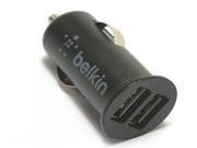 Hot Sale Belkin Car Charger Dual USB Port 10W 2A Micro Charger For iPhone 4 4s 5 5 5s 6 6 plus Samsung noika sony etc CE FCC DC20B