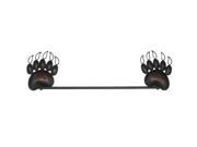 Wall Mount Bear Bath Towel Bar Rack Holder