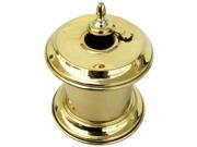Solid Brass Captain s Writing Pen Inkwell with Moving Swivel Lid