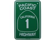 PCH California Highway Ca HWY Road Street Traffic Sign