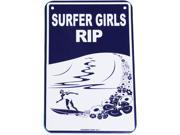 Surfer Girls Rip Sign