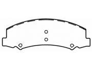 Wagner Qc1159 Disc Brake Pad Thermoquiet Front