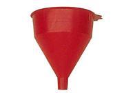 Wirthco 32002 Funnel King Red Safety Funnel With Screen 2 Quart Capacity