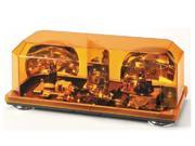 Wolo 3500M A Priority 1 Halogen Mini Light Bar Amber Lens Magnet Mount