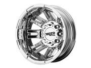 Moto Metal Mo963 Series Bright Pvd Dually Rear Outer Wheel 17 X 6 8X200Mm