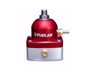 Fuelab 53501 2 Universal Red Efi Adjustable Mini Fuel Pressure Regulator