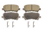 Wagner Qc1281 Disc Brake Pad Thermoquiet Rear