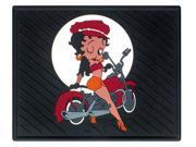Plasticolor 001008R01 Betty Boop On Motorcycle Style Molded Utility Mat 14