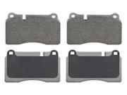 Disc Brake Pad ThermoQuiet Front Rear Wagner MX1129