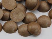 11mm Wood .WD2 Flat Back Acrylic Round Cabochon High Quality Pro Grade 50 Pieces