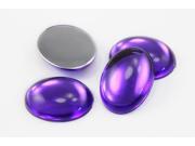 40x30mm Violet H132 Large Oval Acrylic Cabochons High Quality Pro Grade 4 Pieces