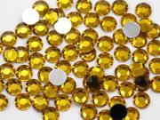 11mm Acrylic Rhinestones For Jewelry Making And Face Painting Lead Free. Orange Topaz H107 60 Pieces 60 Pieces