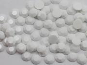 7mm Acrylic Rhinestones For Jewelry Making And Face Painting Lead Free. White Chalk .WHT 100 Pieces