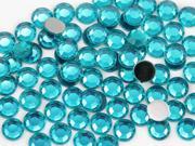 11mm Acrylic Rhinestones For Jewelry Making And Face Painting Lead Free. Blue Zircon .BZ 60 Pieces 60 Pieces