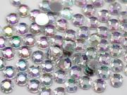 9mm Acrylic Rhinestones For Jewelry Making And Face Painting Lead Free. Crystal Clear_AB A01 80 Pieces 80 Pieces