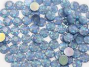 4.5mm Acrylic Rhinestones For Jewelry Making And Face Painting Lead Free. Blue Sapphire Lite AB 100 Pieces