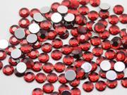 8mm Acrylic Rhinestones For Jewelry Making And Face Painting Lead Free. Red Ruby A28 100 Pieces