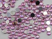 4.5mm Acrylic Rhinestones For Jewelry Making And Face Painting Lead Free. Pink Rose AB H12AB 100 Pieces