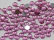 5mm Acrylic Rhinestones For Jewelry Making And Face Painting Lead Free. Pink Pink Rose H112 100 Pieces