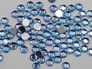 5mm Acrylic Rhinestones For Jewelry Making And Face Painting Lead Free. Blue Sapphire Lite H118 100 Pieces