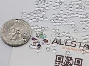 3mm Round Clear Acrylic Cabochons High Quality Pro Grade 200 Pieces