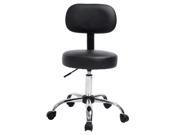 Baymate Adjustable Swivel Salon Massage Spa Seat Tattoo Caressoft Medical Chair Stool W Back