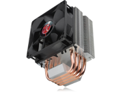 Raijintek AIDOS Black 4 6mm Heat Pipe 92mm Pwm Fan Compact Size CPU Cooler Multiple Mounting Kits for Intel AMD