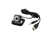 New Practical Black 1.30 MegaPixel USB 2.0 Digital Webcam with Plastic Mic