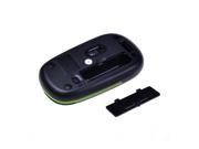 New Practical Plastic Black Nano 2.4G Wireless Optical Mouse with DPI Switch