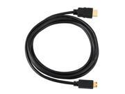 Gold Plated HDMI to HDMI Mini cable 1.83 m 6