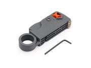 Double bladed Coaxial Cable Lead Rotary Wire Stripper Cutter