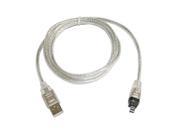 New 1.4 M USB 2.0 to IEEE 1394 Firewire 4 Pin Extension Cable for Digital Camera
