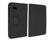 Black 7 Tablet PC Leather Stand Case for Samsung Galaxy Tab P6200 P6210 New