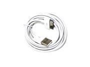 3 Pcs of White 6FT USB Data Sync Cable for Apple iPhone 4 4S 3GS iPod touch iPad