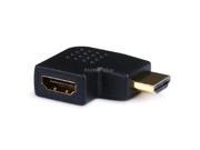 HDMI Right Angle Port Saver Adapter Male to Female 270 Degree Vertical