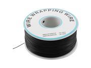 P N B 30 1000 30AWG Tin Plated Copper Wire Cable Reel Black 305M