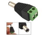 10 Pcs 2.1x5.5mm Male Jack DC Power Adapter Connector Plug for CCTV Camera