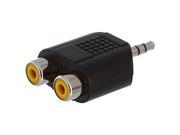 3.5mm Stereo Plug To Dual RCA Jack Adapter