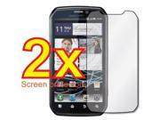 2x Premium Clear LCD Screen Protector Cover Guard Shield Protective Film Kit For Motorola Photon Motorola Electrify 4G MB855
