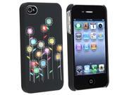 Flower Hard Rubber Case Cover For Version iPhone 4 4G iPhone 4S Version 16GB 32GB 64GB