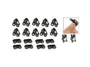 New 20 Pcs Black Metal Bicycle Bike Chain Master Connecting Link 0.5 Pitch