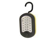 Yellow Black 27 LEDs White Light Magnetic Hanging Lamp For CamPing