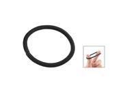 New Beautiful 80 Pcs Black Elastic Rubber Hair Band Ponytail Holders for Lady