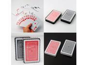 UK 2 X Deck Set 100% Plastic Poker Size Playing Cards Fun Time