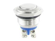 AC 250V 3A NO 16mm Metal Momentary Round Push Button Switch N O Normally Open