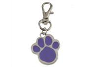 Cute Stainless Steel Foot Print Engraved Puppy Pet Dog Cat ID Name Tags