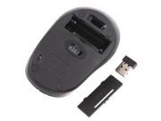 Wireless Mouse 2.4GHz 3 Button PC Mouse with Scrollwheel Adjustable Sensitivity