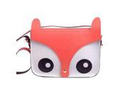 Cute Fox Owl Retro Shoulder Messenger Bag Pu Leather CrossBody Satchel Handbag