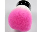 Pink White Dust Remover Brush for Nail Art or Cosmetic Face Brush Make Up