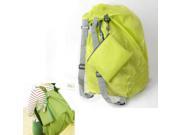 Green Multifunction Convert Foldable Storage Bag Shoulder Bags Backpack Handbag